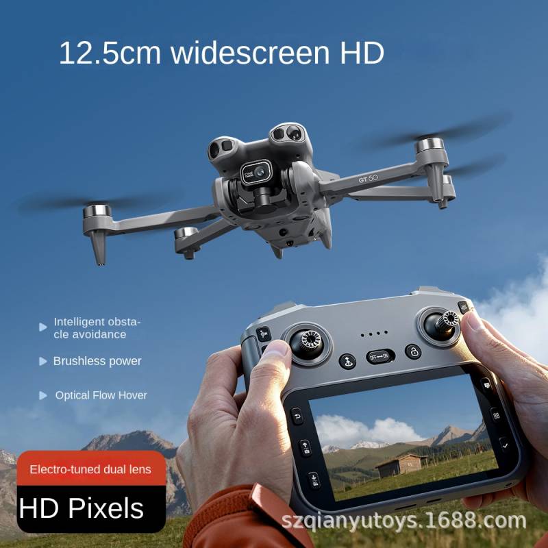 drone GT50 avec radiocommande à écran, 5G, drone professionnel Cameroun