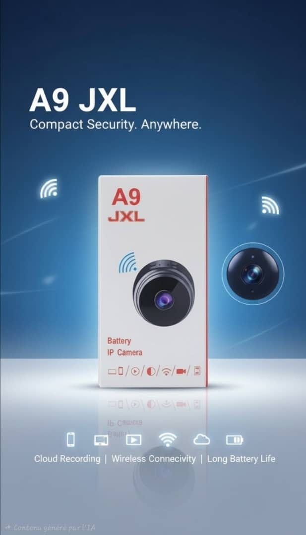 A9 JXL Battery IP Camera – Wireless Security Camera with Long Battery Life