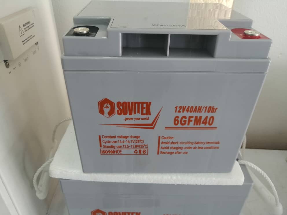 SOVITEK Batterie GEL 12V 40Ah