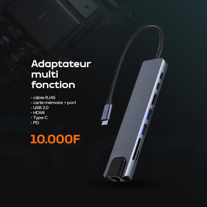 Adaptateur multi fonction