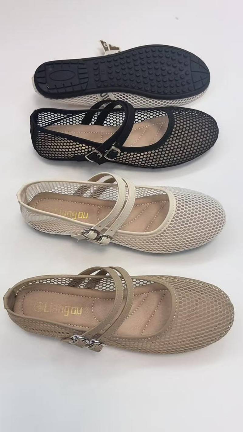 Ballerines grillage